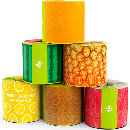 Bamboo Toilet Paper, 3 Ply Sustainable, Septic Safe, 6 Jumbo Rolls