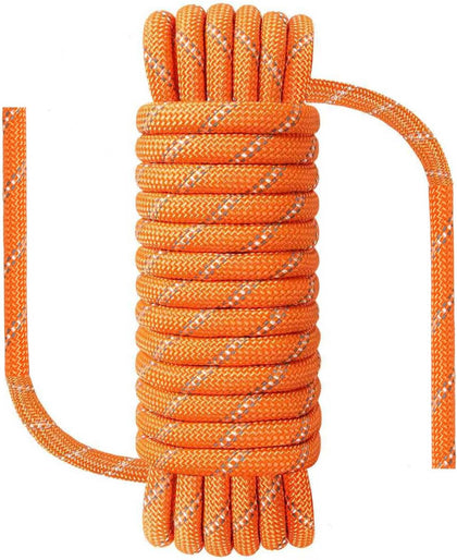 Climbing Rope, Waterproof Anti-Freezing Static Rope, Reflective, Floating