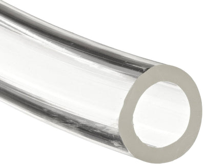 SMC TIUB Series Clear Polyurethane Tubing, 1/2" OD, 21/64" ID, 100' Length