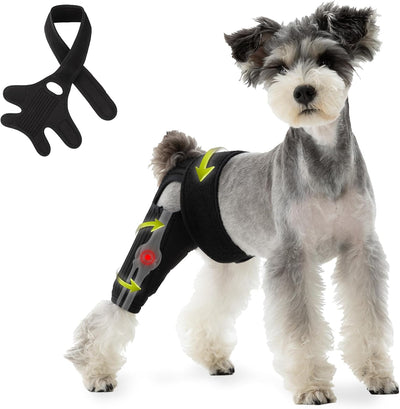 Dog Knee Braces for Back Leg, Adjustable Torn ACL Brace for Dogs