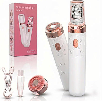 Epilator, Facial Hair Remover and Shaver for Women — Rechargeable Cordless Electric Facial Epilator with LED — for