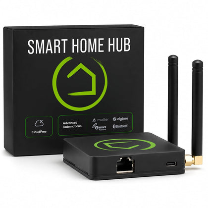 Elevation C‑8 Pro Smart Home Hub, Local Control and Automations | Works with Ring, Alexa, Google Home, Apple HomeKit