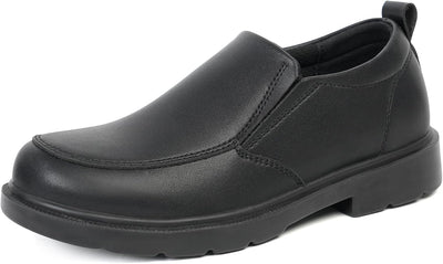 Boys Slip-On School Uniform Shoes Non-Slip Comfortable Loafers for Kids