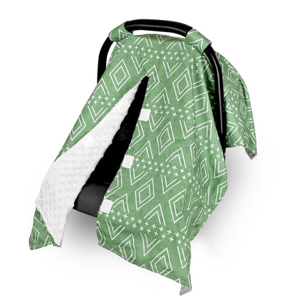 Baby Carseat Canopy, Peekaboo Opening Car Seat Canopy for Babies, Soft and Breathable Infant Carrier Canopy