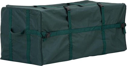 Heavy Duty Canvas Christmas Tree Storage Bag with Straps, fits up to 7.5 ft Tree, Green