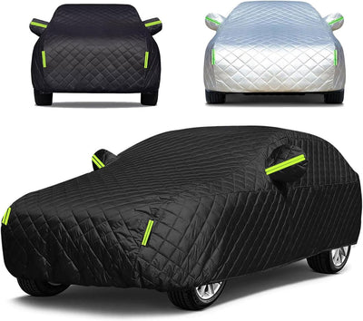 Winter Car Cover Hail Protection Padded for Volkswagen Golf 3 Cabrio 1993-2002 Multi-Layered Anti Hail Thickened