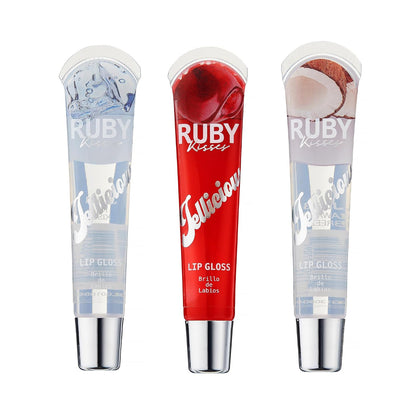 Jellicious Mouth Watering Lip Gloss (JLG01 & JLG03 & JLG13) Long Lasting Shine