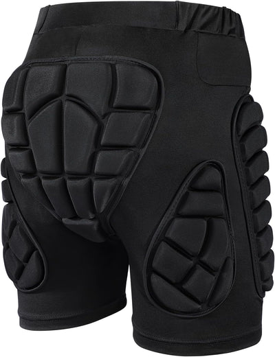 Padded Shorts Snowboarding Skiing for Women Men, Skating Butt Pad Guard, Impact Crash Pants Shorts Hip Protection