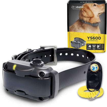 YS600 Anti Bark Collar for Medium to Large Dogs, Adjustable 10 Intensity Levels, Vibration Warning, Low/High
