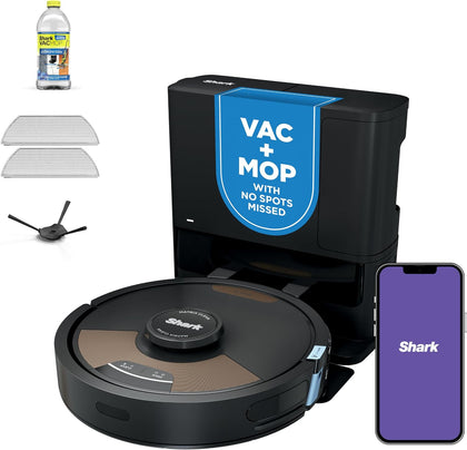 Matrix Plus 2-in-1 Robot Vacuum & Mop, Black/Mocha Silver, AV2620WA | Sonic Mopping, Matrix Clean, CleanEdge, HEPA