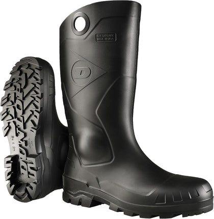 Chesapeake Rubber Boots for Men & Women – PVC - Waterproof - Lightweight Garden, Fishing & Rain Boots with Soft Toe