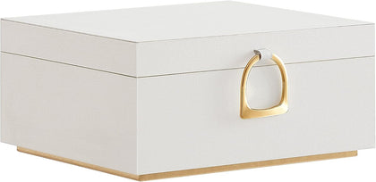 2-Layer Jewelry Box, Jewelry Organizer with Handle, Removable Jewelry Tray, Jewelry Storage, Floating Effect, 8.1 x