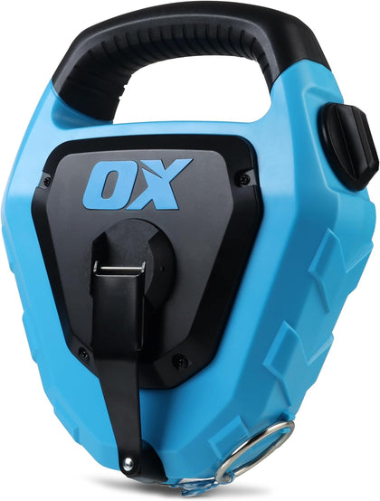 150ft Giant Chalk Line Tool - Extra Bold 4:1 Quick Wind Reel | 150-ft extra bold cotton-nylon line reel with 4:1