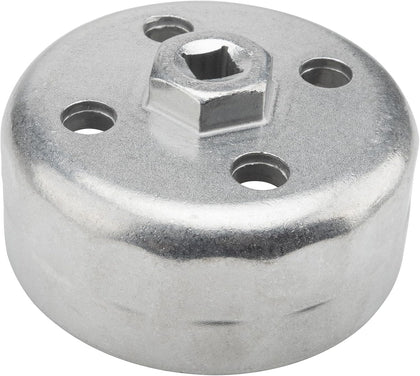 Heavy Duty 90.2mm 15Flutes Oil Filter Wrench Compatible with Land Rover and Jaguar - Fits 3.0L & 5.0L Gas Engines