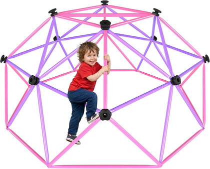 6FT Climbing Dome for Kids 3-8, Jungle Gym for Indoor and Outdoor, Geometric Dome Climber Supporting 440 Lbs
