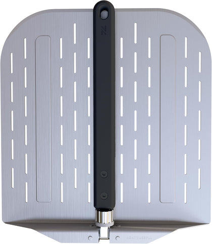 12-Inch Aluminum Pizza Peel with Long Foldable Handle