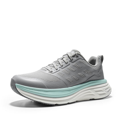Women's Walking Shoes Running Tennis Sneakers,Grey,7.5