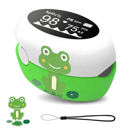 Fingertip Pulse Oximeter, Rechargeable Blood Oxygen Saturation Monitor with OLED Display, 7 Seconds Spo2 & PR