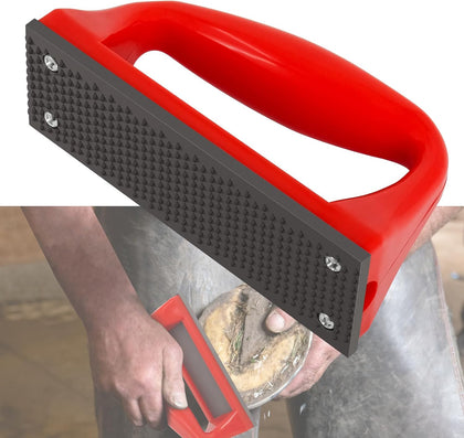 Mini Hoof Rasp for Horses, Farrier Rasp for Goat Feet Hooves,Ergonomic Grip