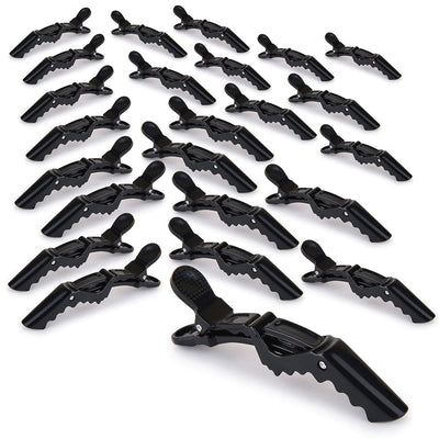 4.3-Inch Alligator Hair Clips with Teeth – Professional Salon Hair Sectioning Clips for Styling, Cutting & Coloring –