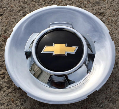 20 Inch OEM Chevy 6 Lug Chrome Plated Center Cap Hubcap Wheel Cover 2009-2014 # 9597347 5416 Silverado Suburban Tahoe