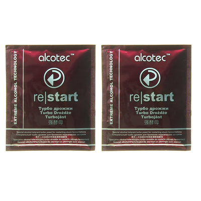 ReStart Turbo Yeast | Super Yeast Designed For Stuck Fermentation | Wine Yeast for Wine Making | (Pack of 2)