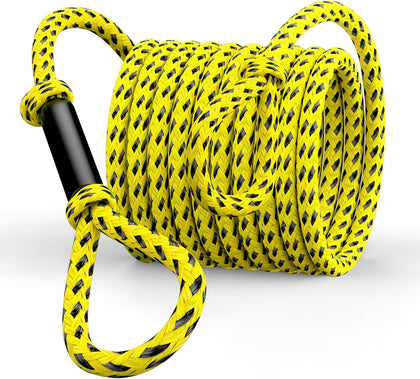 60FT 3-6K Boat Tow Rope for Tubing, Heavy Duty 3-6 Person Tube Tow Rope for Boating, Floating Towable Tube Ropes