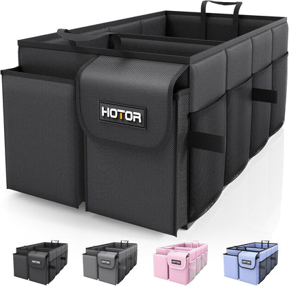 Trunk Organizer - Car Organizer, Foldable Trunk organizer for SUVs & Sedans, Sturdy Car Organization for Car