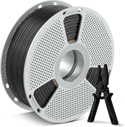 Easy PA Nylon Filament 1.75mm, Nylon 6+66 PA Filament Black 1KG | Warp-Free Printing, Low Shrinkage, PC Spool, 3D