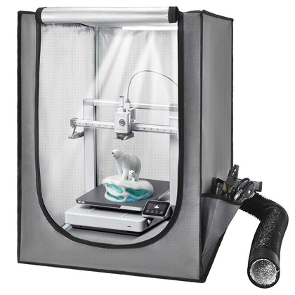 3D Printer Enclosure with Ventilation, Dustproof Waterproof Oxford Cloth Resin 3D Printer Tent, Constant Temperature