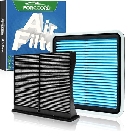 Cabin & Engine Air Filter Kit for Subaru Forester 2009-2018 H4 2.5L | for Forester 2014-2018 H4 2.0L Replace#CF10930