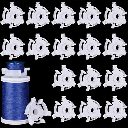 50 Pieces Bobbin Holder Sewing Clips Tool for Spools of Thread | Bobbin Small Clips Accessory, Keep Thread Tidy on