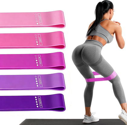 Resistance Loop Exercise Bands, Resistance Bands Exercise Bands for Home Fitness, Stretching, Strength Training