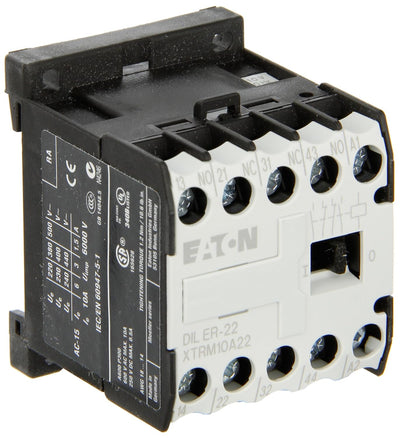 Eaton XTRM10A22A XT Control Relay, 4PST-2NO / 2NC Contact Configuration, 120VAC Coil Voltage