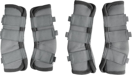 Horse Fly Boots Set of 4 Non Slip Breathable Mesh Leg Protection