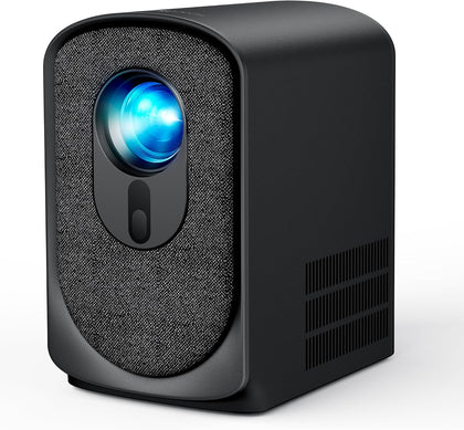 Wireless Mini Projector with WiFi and Bluetooth 5G, Portable Projector Support 4K Movie Video Projection, Electric
