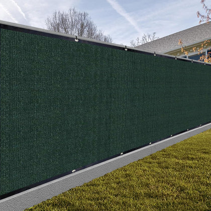 Privacy Screen Fence 4/5/6/8 FT Heavy Duty Dustproof Denoise Fencing Mesh Fabric Shade Net Cover for Outdoor Wall
