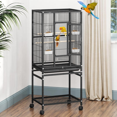 53.9-Inch Metal Bird Cage