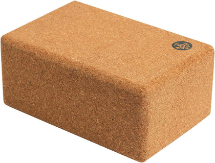 Yoga Block - Fine-Grain Block, Yoga Equipment, Home Gym Accessory, Pilates Tool, Lightweight for Travel, Extra Firm