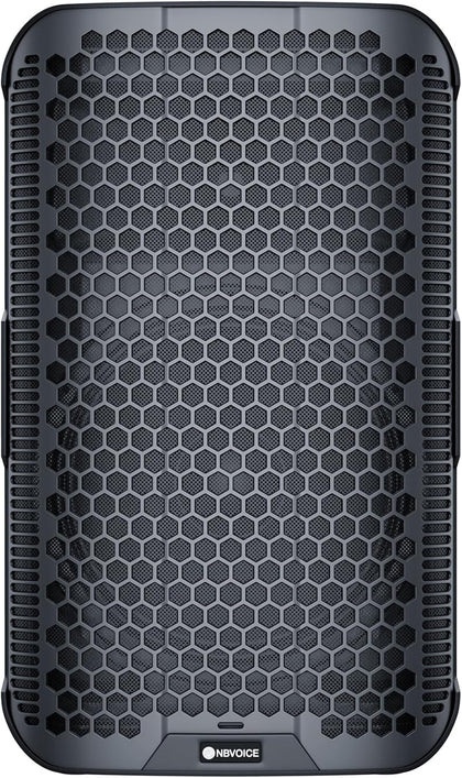 NBVDP115A 1800W Powered 15” PA Speaker with 2-Channel Mixer, Bluetooth Streaming & Wireless Stereo Linking