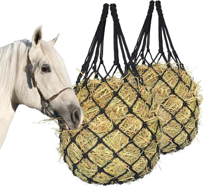 Hay Net for Horses,Slow Feed Hay Bag for Horses Goat Sheep