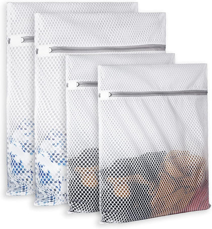 Extra Large Honeycomb Mesh Laundry Bag125gsm Net Fabric Durable and Reusable Delicate Wash Bag,Travel Organization
