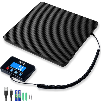 Shipping Scale 440lbs for Packages,Lightweight Carbon Fibre Heavy Duty Digital Postal Scale,0.5 oz High Accuracy