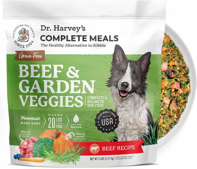 Beef & Garden Veggies Dog Food, Grain-Free (5 lb)