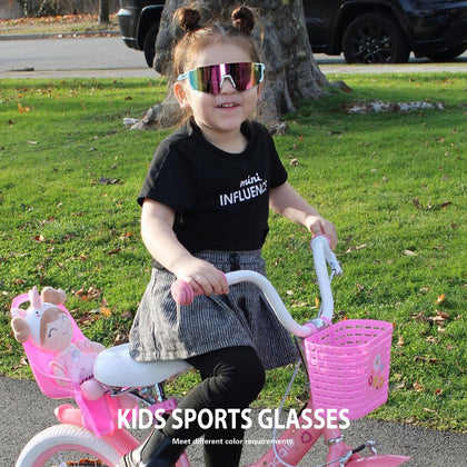 Kids Sunglasses Youth Baseball Sunglasses for Boys Girls Softball Sports Sun Glasses UV Protection