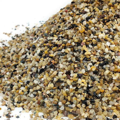 5 lbs Fish Tank Sand, 1/16 Inch Natural Aquarium Sand Gravel | Coarse Sand, Decorative Pea Gravel Stones for Fish