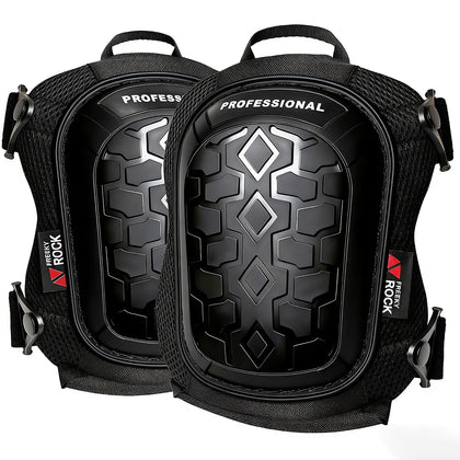 Knee Pads for Men Construction Knee Pads for Work with Heavy Duty Anti-Slip Cap Work Knee Pads Reinforced Adjustable