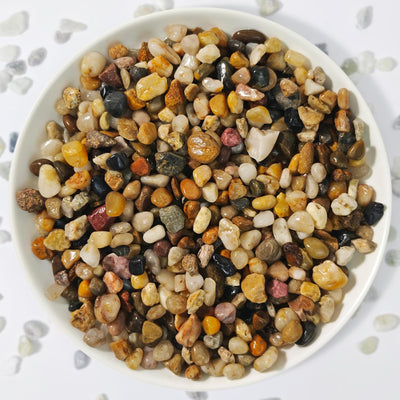 Pebbles for Indoor Plants,River Rocks for Succulent Plants,Aquarium Gravel