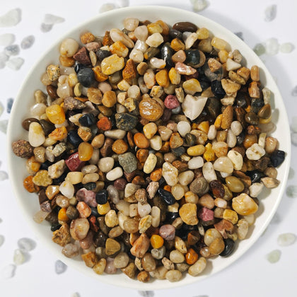 Pebbles for Indoor Plants,River Rocks for Succulent Plants,Aquarium Gravel