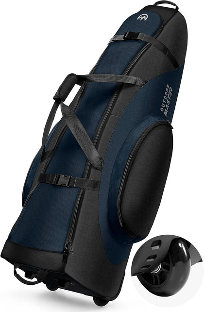 Padded Golf Travel Bag with Reinforced Wheels